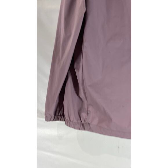 BR STANDARD Women's Mauve Popover Hooded Lightweight Jacket SZ L - Picture 10 of 13